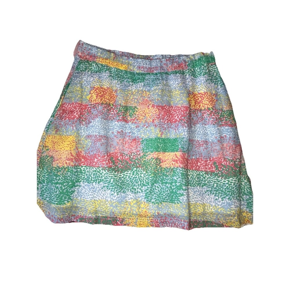 Columbia Multicolor Abstract performance midi skirt